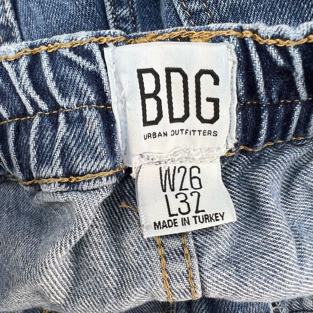 BDG Urban Outfitters Jeans Women's 26x32 Straight Baggy Cargo Carpenter Skate - Picture 8 of 14